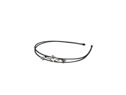 Bờm sắt 2 hàng đính đá (bịch: 12ks)