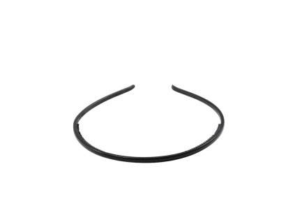 Bờm nhựa đen trơn bản nhỏ (bịch: 12ks)