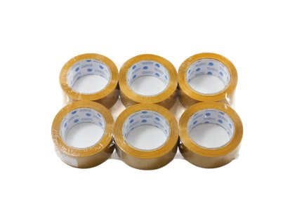 Băng dính vàng 100m x 4.5cm (bịch: 6ks)