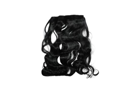 Tóc nối 5 cặp xoăn màu đen