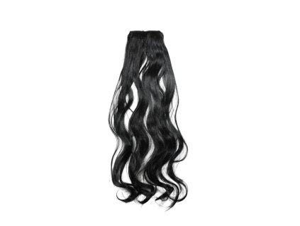 Tóc nối 2 cặp xoăn màu đen
