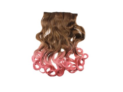 Tóc nối 5 cặp xoăn pha màu 12T312