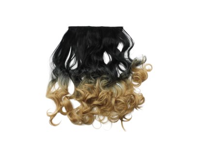 Tóc nối 5 cặp xoăn pha màu 1T24