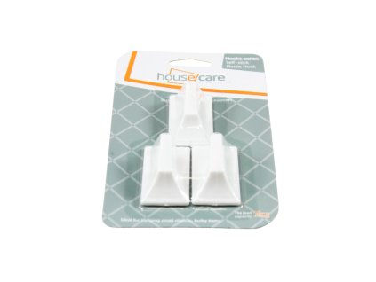 Móc dán nhựa chữ nhật bộ 3ks vỉ giấy treo (bịch: 12 bộ)