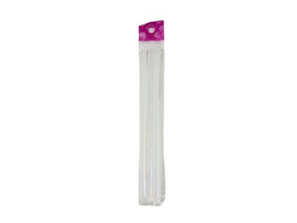 Keo nến nhỏ trắng 19cm bộ 3ks trong túi treo (bịch: 24 bộ)