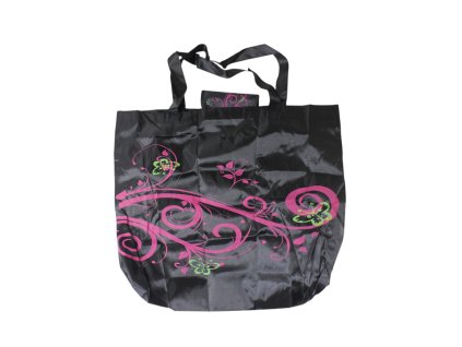 Túi đi chợ nylon hoa gấp 40x45cm (bịch: 12ks)