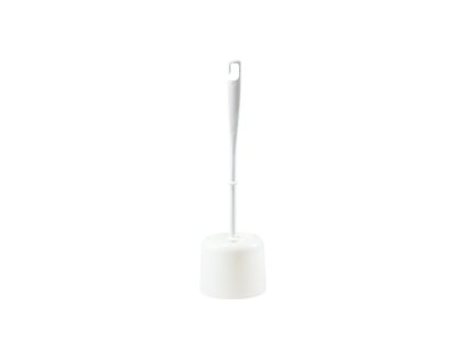 Bộ cọ WC nhựa trắng