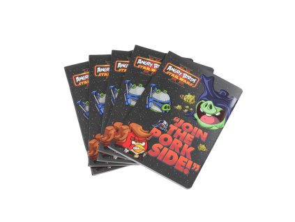 Vở viết A5 60 trang có dòng kẻ Angry Birds - Star Wars (bịch: 10ks)