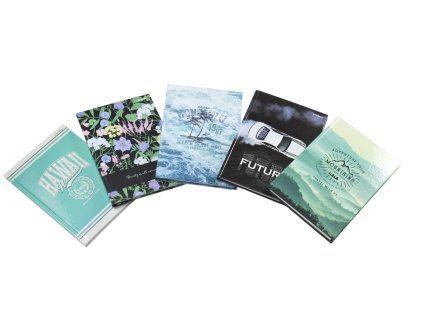 Sổ bìa cứng A5 96 trang có dòng kẻ (bịch: 5ks)