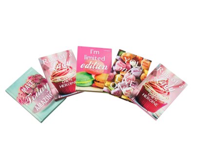 Sổ bìa cứng A6 80 trang có dòng kẻ (bịch: 5ks)