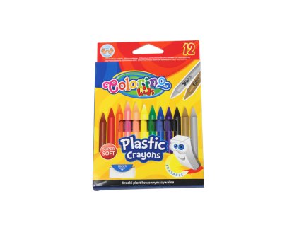 Bút sáp tô màu Colorino hộp 12ks + tẩy