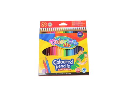 Bút chì tô màu lục giác Colorino hộp 24ks