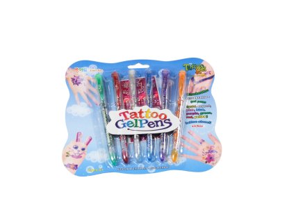 Bút vẽ hình xăm bộ 6ks + khung vẽ vỉ giấy