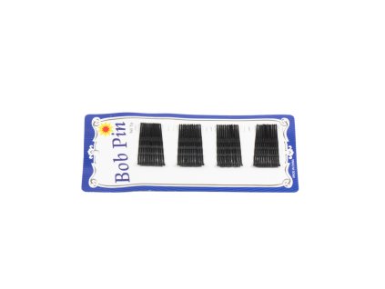 Ghim cài tóc đen 4.5cm vỉ 48ks trong túi treo (bịch: 12 vỉ)