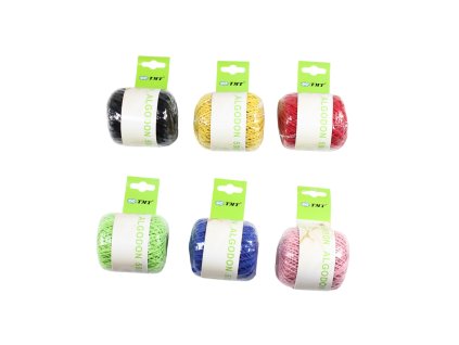 Dây buộc vải màu TMT 50g 35m vỉ giấy treo (bịch: 12ks)