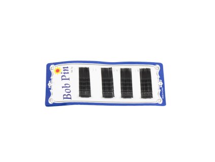 Ghim cài tóc đen 5.5cm vỉ 36ks trong túi treo (bịch: 12 vỉ)