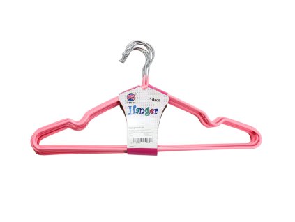 Móc áo inox bọc nhựa dẻo 40cm bộ 10ks