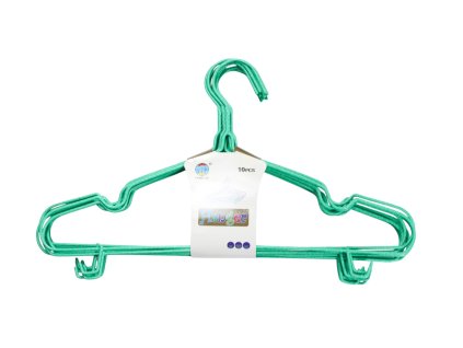Móc áo sắt bọc nhựa dẻo 40cm bộ 10ks