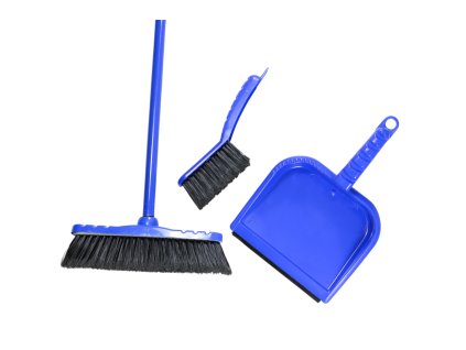 Bộ chổi quét nhựa 1 cán dài 1 cán ngắn + 1 hót rác