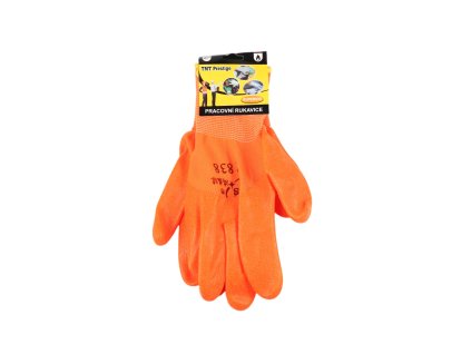 Găng tay lao động bọc cao su kẹp giấy treo (bịch: 12 đôi)