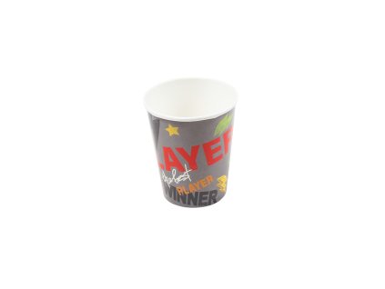 Cốc giấy trắng Player 250ml gói 8ks