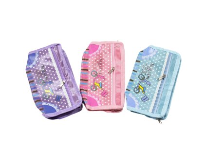 Hộp đựng bút vải mềm xe đạp (bịch: 12ks)