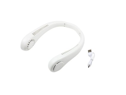 Quạt điện quàng cổ hình tai nghe cắm nạp USB