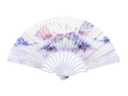 Quạt vải nan nhựa núi (bịch: 24ks)