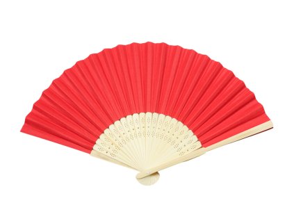 Quạt giấy nan gỗ 1 màu (bịch: 24ks)