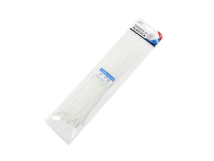 Dây thít nhựa trắng 4.8x350mm gói 40ks kẹp giấy treo (bịch: 12 gói)