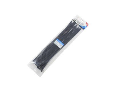 Dây thít nhựa đen 4.8x350mm gói 40ks kẹp giấy treo (bịch: 12 gói)