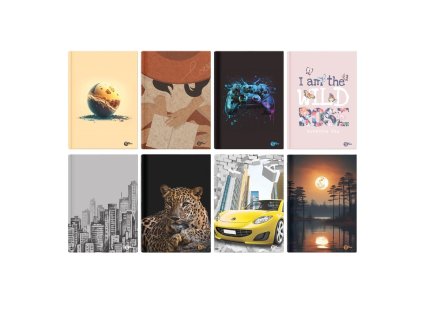 Sổ bìa cứng A4 96 trang có dòng kẻ (bịch: 6ks)