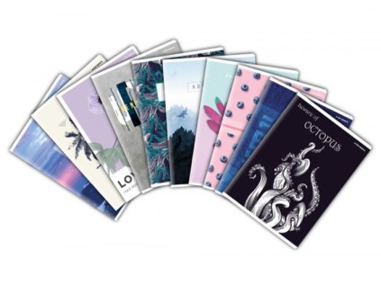 Vở viết A5 60 trang 60g/m2 Megamix không dòng kẻ (bịch: 10ks)