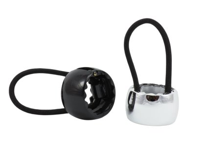 Dây buộc tóc vòng 2 tác dụng trơn bịch 24ks mix 2 màu