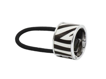 Dây buộc tóc vòng 2 trong 1 vằn