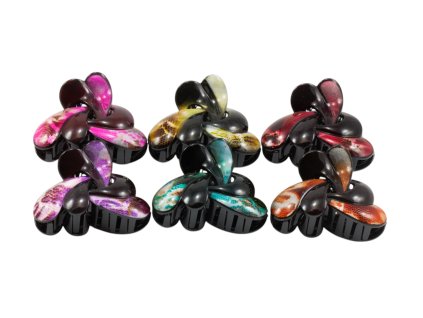 Cặp ngoạm 9x6cm (bịch: 12ks mix 6 màu)