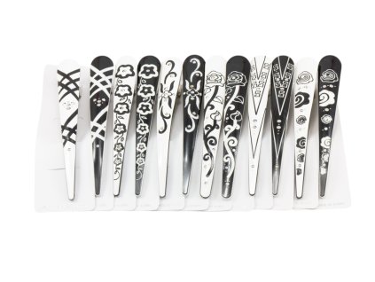 Trâm cài tóc chất sừng đính đá