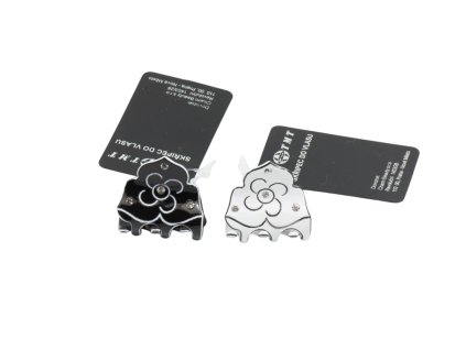 Cặp ngoạm mini đính đá (bịch: 12ks mix 2 màu)