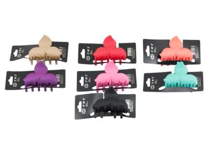 Cặp ngoạm silicon nhỏ 1 màu (bịch: 12ks mix 7 màu)