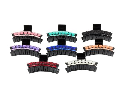 Cặp ngoạm nhỡ đính giả đá