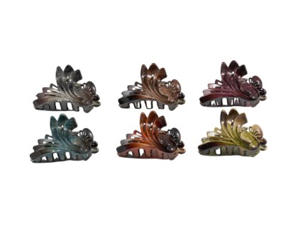 Cặp ngoạm nhỏ (bịch: 12ks mix 6 màu)