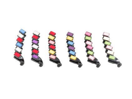 Cặp kẹp tóc (bịch: 12ks mix 6 màu)