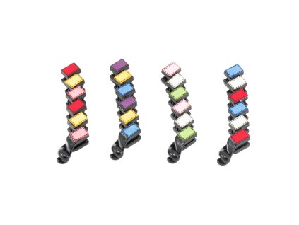 Cặp kẹp tóc (bịch: 12ks mix 4 màu)