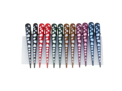 Skřipec do vlasů kovový 13cm (Balení: 12ks)