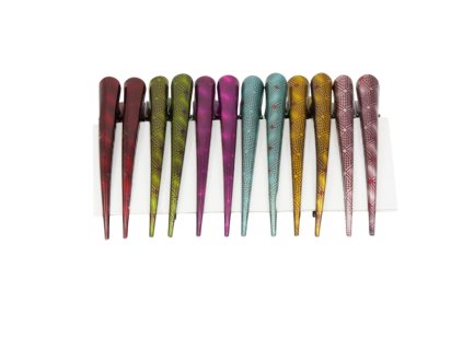 Trâm cài tóc 13cm hoa văn (vỉ 12ks)