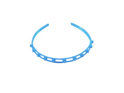 Bờm silicon đính đá (bịch: 12ks mix 6 màu)