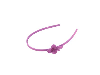 Bờm silicon nhỏ gắn hoa (bịch: 12ks mix 12 màu)