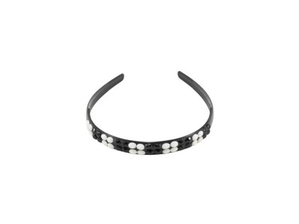 Bờm nhựa đính hạt (bịch: 12ks mix 2 gam màu)