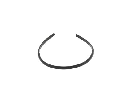 Bờm nhựa đen trắng trơn (bịch: 12ks mix 2 màu)