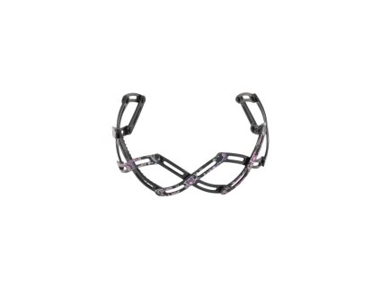 Bờm gấp nhựa hoa (bịch: 12ks)